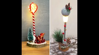 2 Idee straordinarie per realizzare lampioncini natalizi 😮😍 [upl. by Asek]