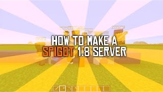 How to make a Spigot 188 Minecraft Server ON MAC [upl. by Aihsetel]