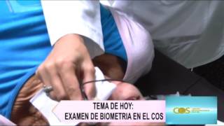 QUE ES EL EXAMEN DE BIOMETRÍA [upl. by Atinoj647]