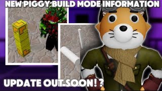 NEW BUILD MODE UPDATE OUT NOW  PIGGY BUILD MODE NEWS 📰 minitoon piggybuildmode piggy roblox [upl. by Esir113]