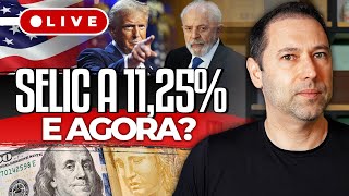 NOVA ALTA NA TAXA SELIC PARA 1125  COMO FICAM OS INVESTIMENTOS NO BRASIL  DONALD TRUMP ELEITO [upl. by Kassia863]