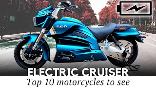 10 Modern Cruiser Motorcycles with Electric Motors that Exist Today [upl. by Chader]