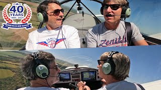 Flying the Zenith CH 650 light sport aircraft [upl. by Marji]