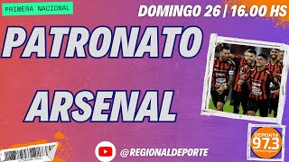 Patronato vs Arsenal  Primera Nacional [upl. by Reni]