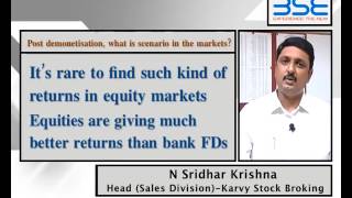 Know Post Demonetisation what is scenario in the market [upl. by Leventis20]