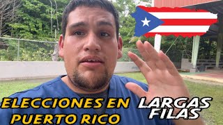 Votando en PUERTO RICO 2024 así son las elecciones 🇵🇷 [upl. by Machute288]