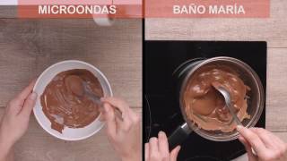 🍫 Cómo Fundir Chocolate con Leche Nestlé Postres [upl. by Voccola901]