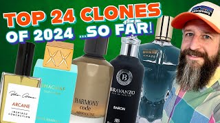 TOP 24 CLONE FRAGRANCES OF 2024 …So Far  Best Middle Eastern Dupe Cologne of the Year [upl. by Acirdna]