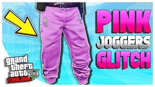 NEW Way On How To Get Pink Joggers In GTA 5 Online  BulletProof Helment [upl. by Llenrup]