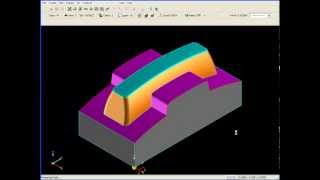 SURFCAM Tutorial  3Axis SteepShallow [upl. by Intruok864]