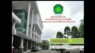 Pendaftaran Mahasiswa Baru Pascasarjana UIN Maulana Malik Ibrahim Malang Semester Ganjil 2019 2020 [upl. by Zerdna]