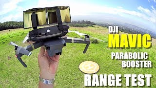 DJI MAVIC PRO Review  Part 4  64 Mile InDepth Parabolic Range Booster Test 😮 [upl. by Sukramed]