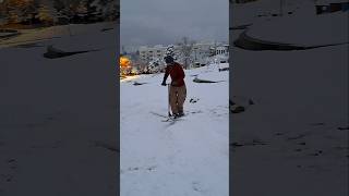 1st snow scooter ride of the season snowscoot snowscooter eretic snow colorado [upl. by Ettelrahc948]