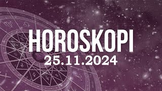 Horoskopi ditor 25 nentor 2024 [upl. by Neenwahs]