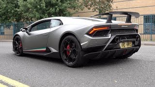 Onboard the Huracan Performante  EPIC V10 SOUNDS [upl. by Nesnej]