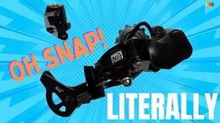 Pro Rush Derailleur SNAPS IN HALF Rare Fluke or a More Common Issue [upl. by Trocki]