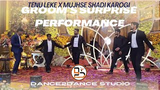 Groom’s surprise dance trending ytshorts shorts groomdance bollwooddance youtubeshorts music [upl. by Hairaza]