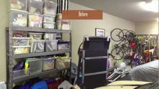 Garage Makeover with IKEA Kitchen Cabinets [upl. by Jules]