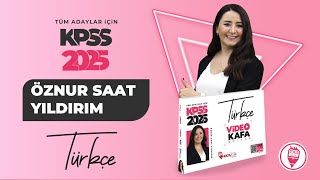 11 Ses Bilgisi II  Öznur Saat Yıldırım KPSS TÜRKÇE 2025 [upl. by Celestina]