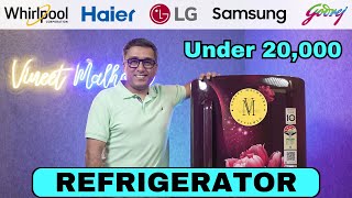 Best Refrigerator under 20000 🇮🇳 Best Refrigerator 2023 ⚡️ Best Single Door Refrigerator 2023 [upl. by Odlawso423]