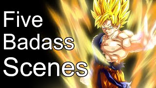 5 Badass DBZ Scenes [upl. by Adnima223]