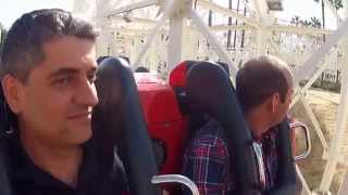 Disneyland Roller Coaster  Los Angeles HD Full Tour [upl. by Vanhook]