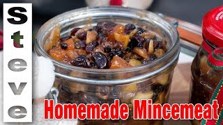 HOW TO MAKE MINCEMEAT  Great Christmas Recipe [upl. by Annirak]