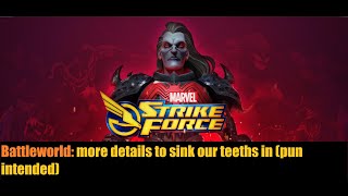 Marvel Strike Force More details on Battleworld and the Astral team [upl. by Arundel310]