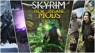 13 INSANE New Skyrim Mods you Have to try IMMEDIATELY [upl. by Joelie]