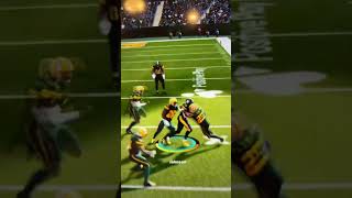 Rudolph is crazy comedy shortvideos goviral Football Madden Crazy Steelers SteelerDefense [upl. by Nhguaval]