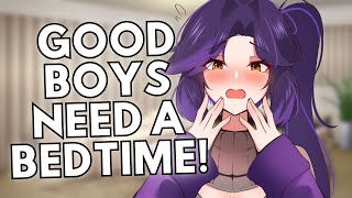 Dommy Emotional Support Mommy Fixes Your Sleep Schedule F4M ASMR RP Hypnosis GFD Good Boy [upl. by Dadelos]