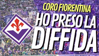 Ho preso la diffida lho presa per te  Coro Curva Fiesole Fiorentina CON TESTO [upl. by Sirovat]