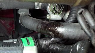 DETAILED REPLACEMENT heater core hose Honda Accord √ Fix it Angel [upl. by Nutsud]