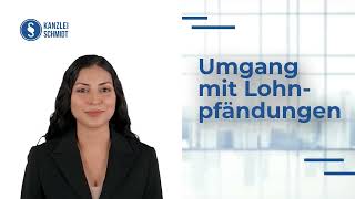 Umgang mit Lohnpfändungen [upl. by Christensen]