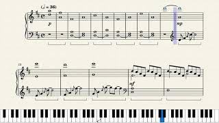 The Avatars Love Avatar  The Last Airbender Transcribed to Piano with SCORE [upl. by Shalna454]