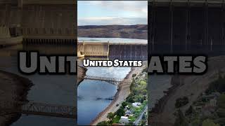 Top 10 Largest Dams In world Countries world viral shorts Dam [upl. by Iderf]