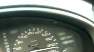 1997 honda accord max speed test [upl. by Donia]