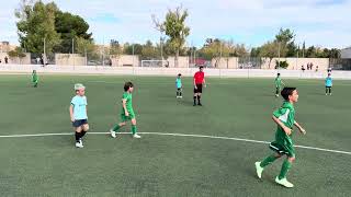 Primera parte Benjamín de primer año del CF Sporting Xirivella vs Salgui EDE [upl. by Imit]