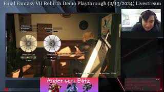 Final Fantasy VII Rebirth Demo Playthrough 2132024 Livestream [upl. by Ayor]