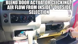 08 Nissan Frontier amp Most Vehicles Under Glove Box Clicking [upl. by Atter]