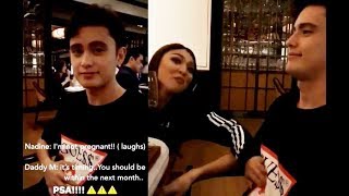 Nadine Lustre Says to James Reids Dad IM NOT PREGNANT [upl. by Doreg887]