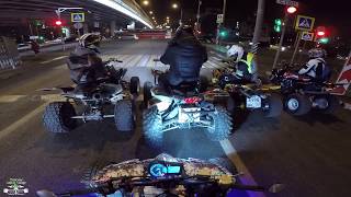 Yamaha Banshee Crash  Stunt Yamaha raptor 700  TRX 700  YFZ600RS [upl. by Ahsinrat65]