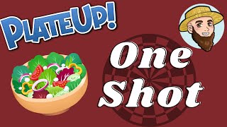 PlateUp  One Shot Salad  Day 1 to Franchise [upl. by Gomer]