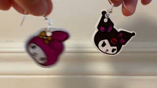 Shrinky Dink Earrings [upl. by Ahsinid779]