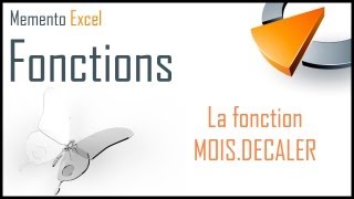 La fonction MOISDECALER dans Excel  Formation Excel Marseille [upl. by Tifanie603]