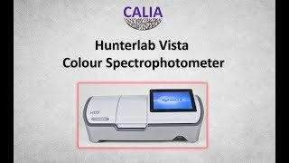 Hunterlab Vista Colour Spectrophotometer Introduction [upl. by Sekofski]