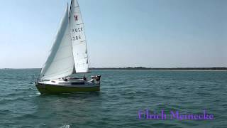 Sailboat Neptun 22Great Slow Motion [upl. by Aurelea]