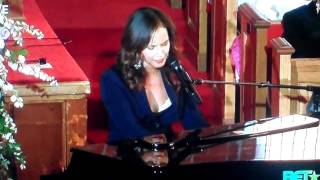 Alicia Keys Whitney Houston Tribute  The Stars Funeral OFFICIAL VIDEO HD [upl. by Zeiler665]