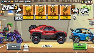 Hill Climb Racing 2  RAIDER Update GamePlay Walkthrough [upl. by Giesecke]