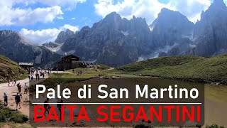 Baita Segantini partendo da Passo Rolle  Pale di San Martino  Escursione per famiglie e bambini [upl. by Pickens1]